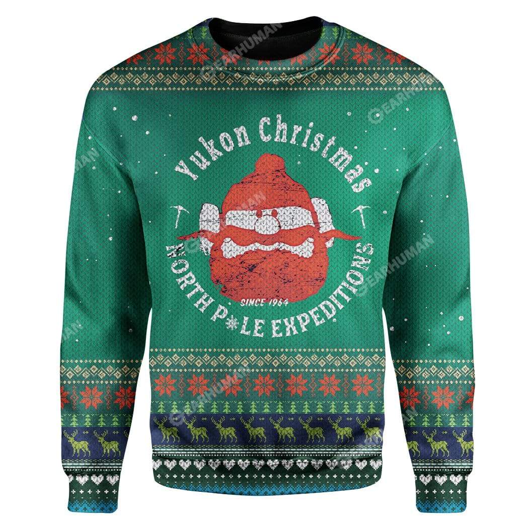 Ugly Yukon Christmas Custom Sweater Apparel - GetLoveMall cheap ...