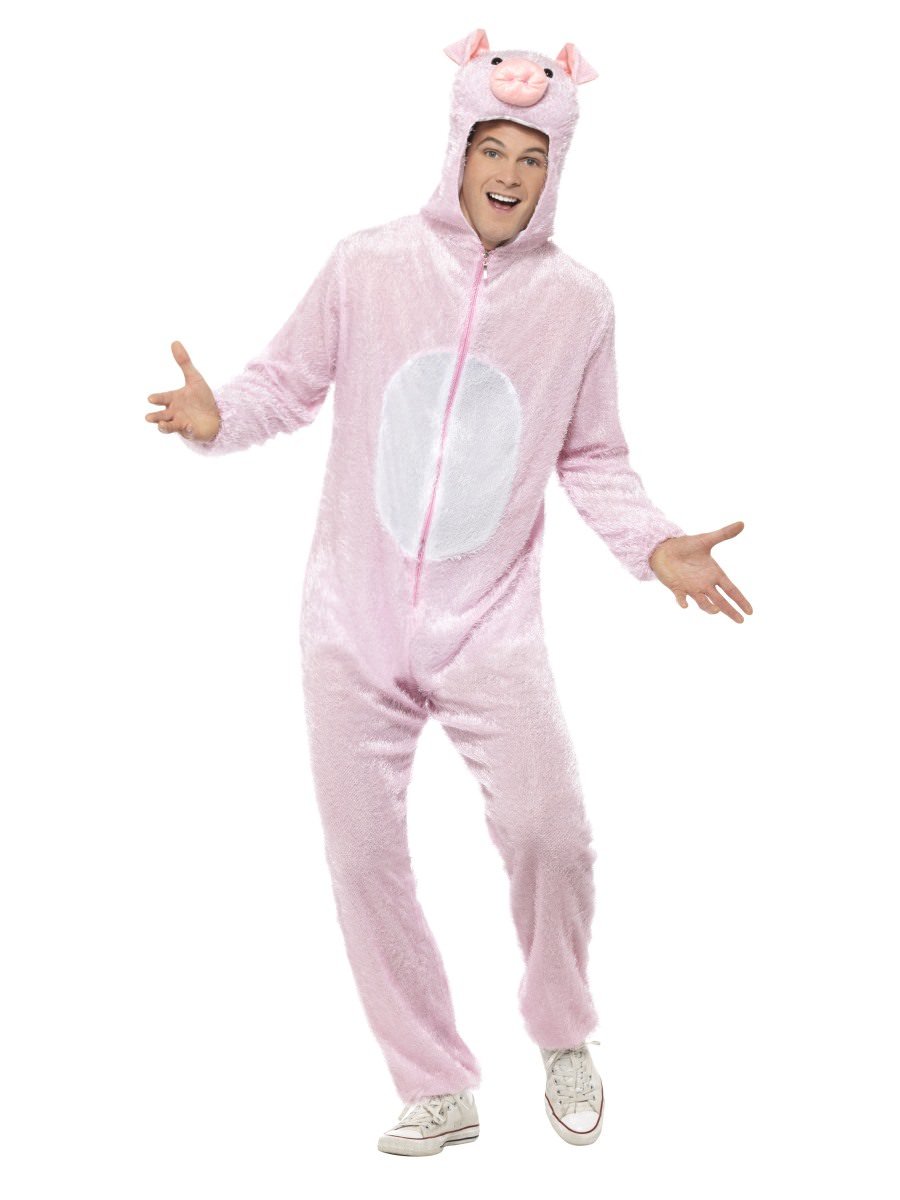 Pig Costume, Jumpsuit with Hood - GetLoveMall cheap products,wholesale ...